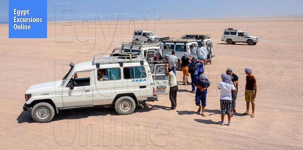 Makadi Bay Jeep to Sahara Park excursion