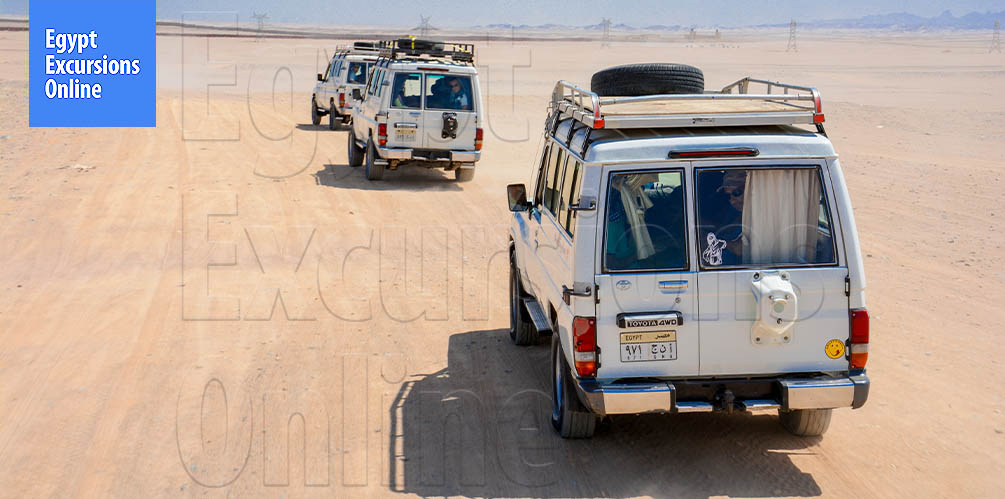 Private Jeep tour in Hurghada Desert from Makadi Bay